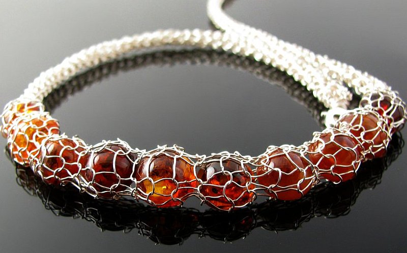Crochet Wire Bracelet