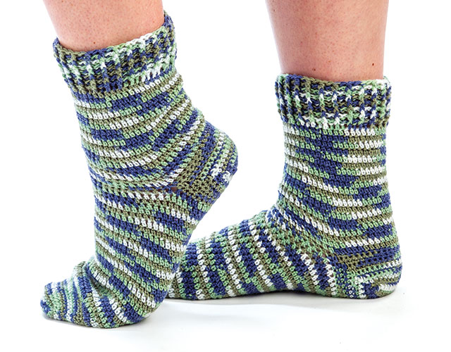 Crochet Socks Easy Pattern