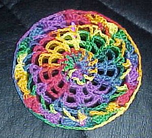 Easy Crochet Coaster Pattern