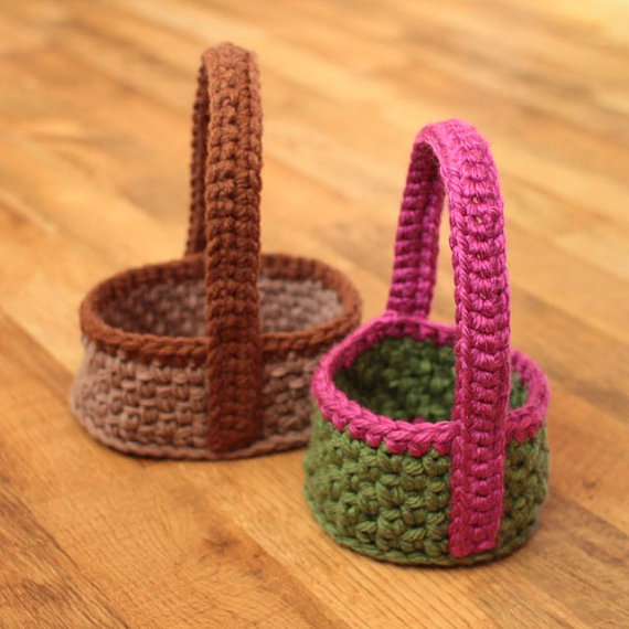 Crochet Baskets Pattern