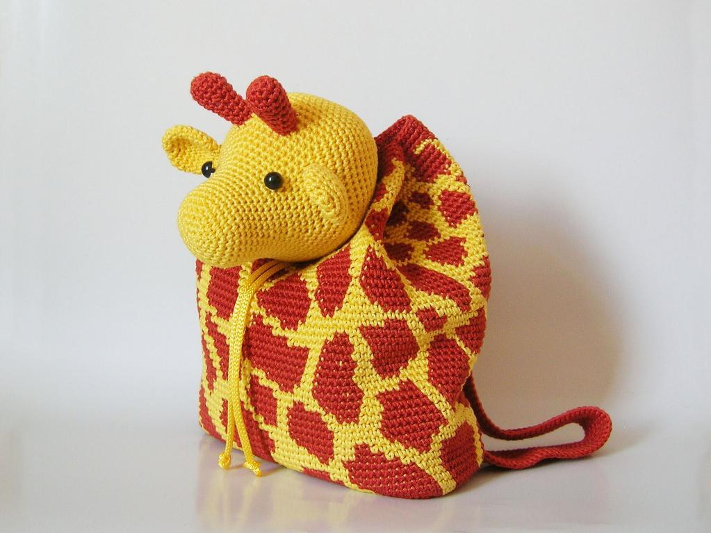 Crochet Giraffe Backpack Patterns