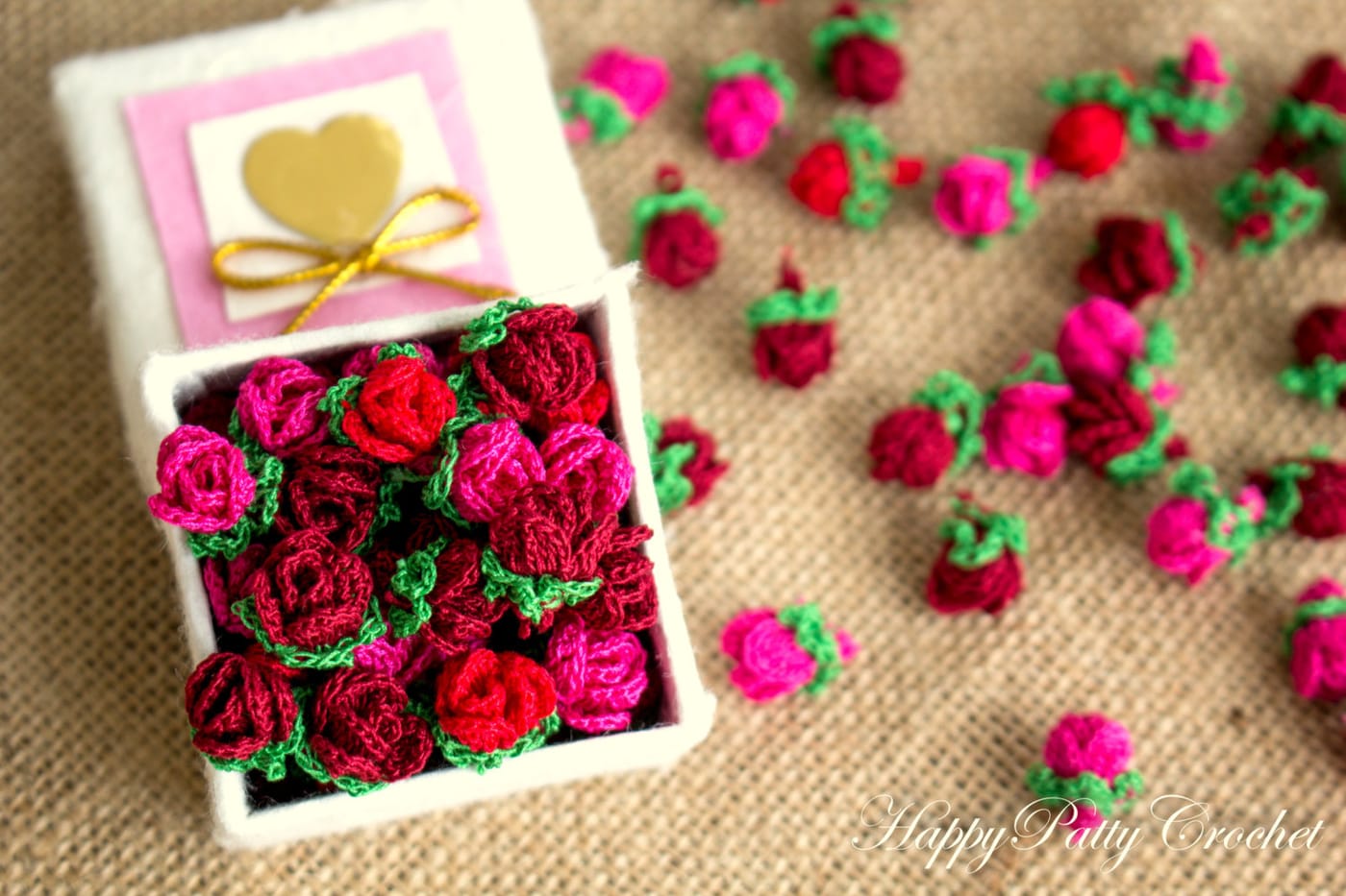 how to crochet a baby rose