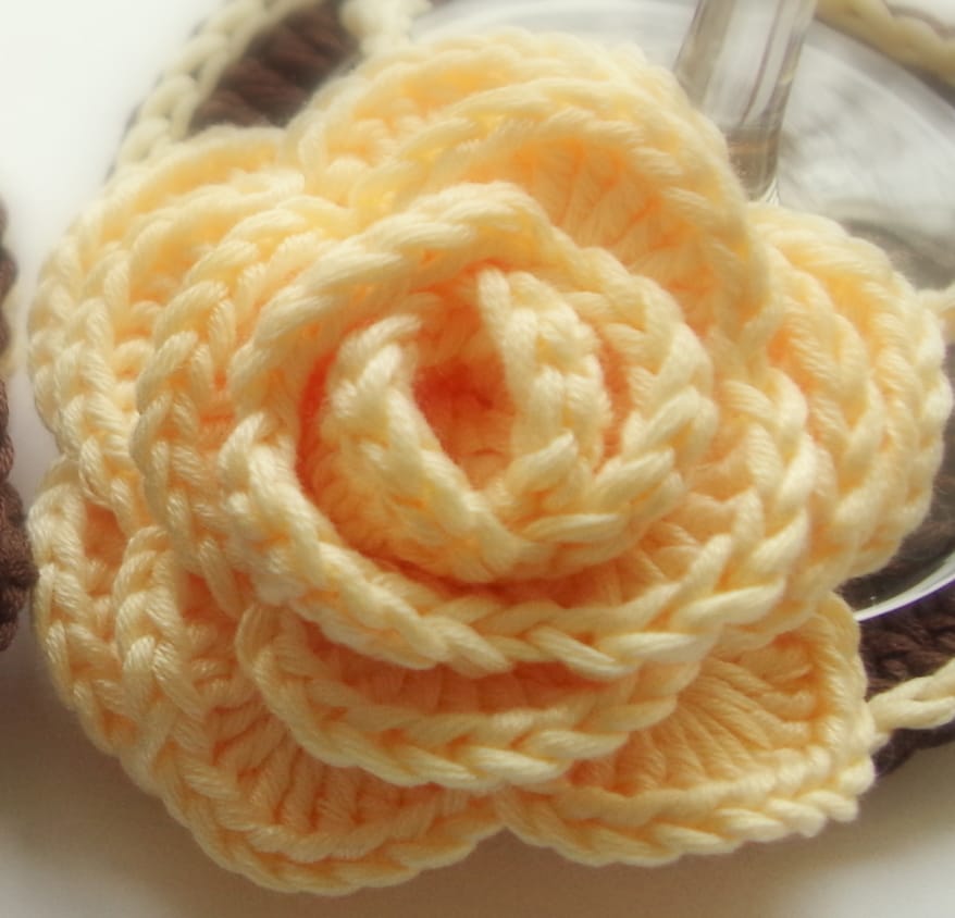 how to crochet a chinese rose