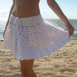 pattern crochet beach dress