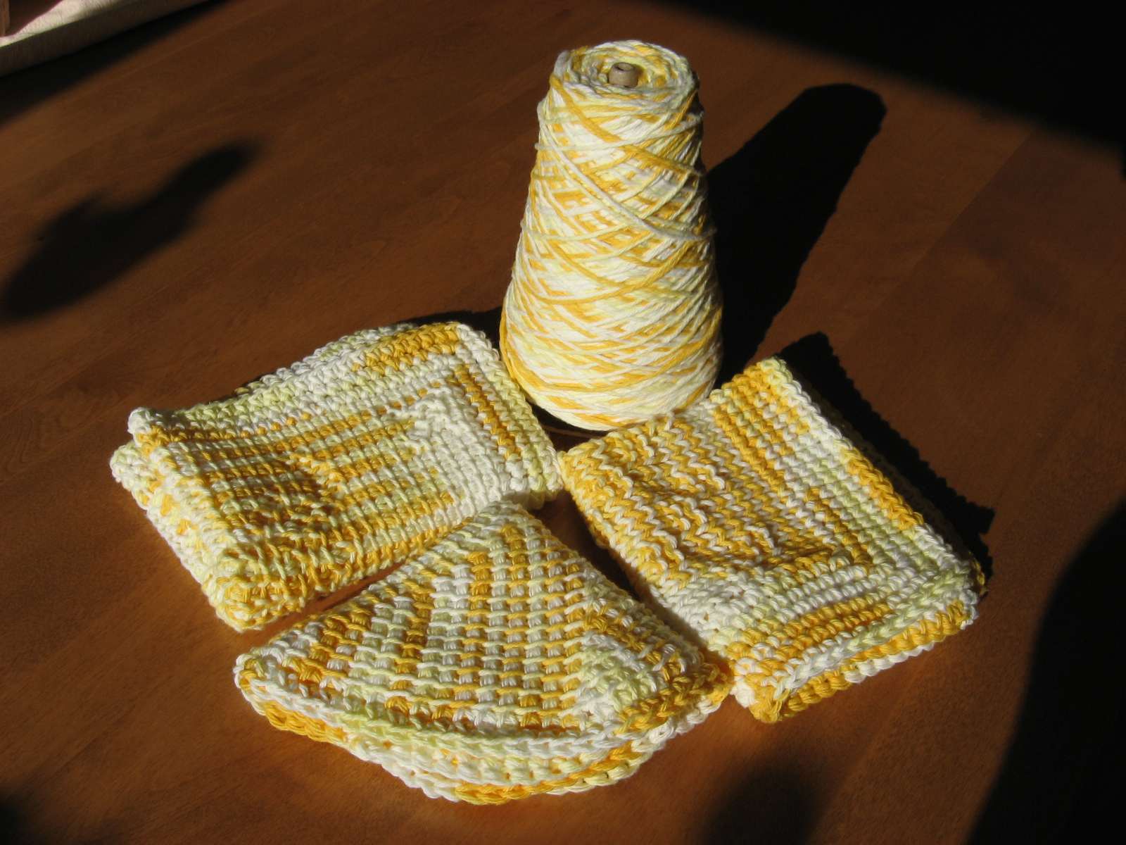 Peaches and Creme Crochet Dishcloth Patterns