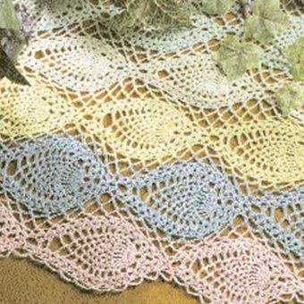 free pineapple crochet table runner patterns