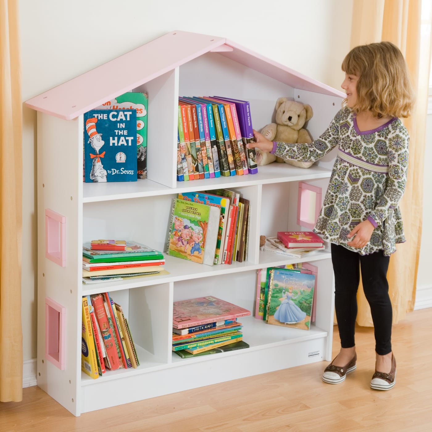 small dollhouse bookcase