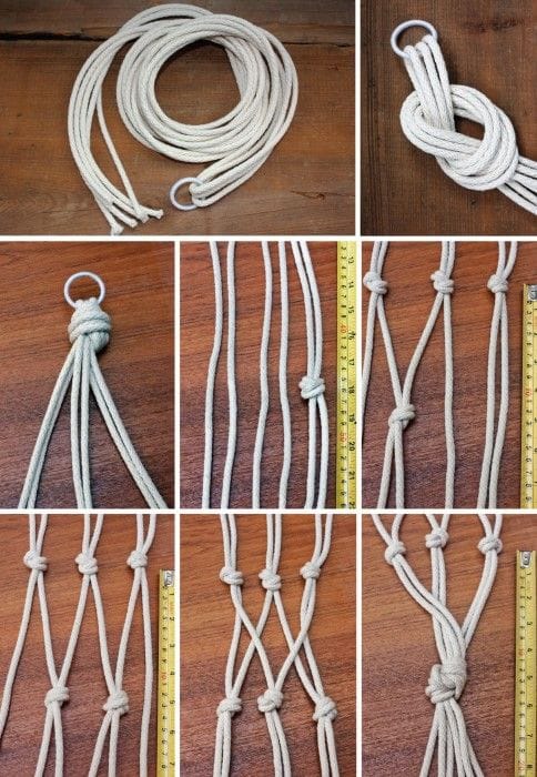 How to make a macramé plant hanger