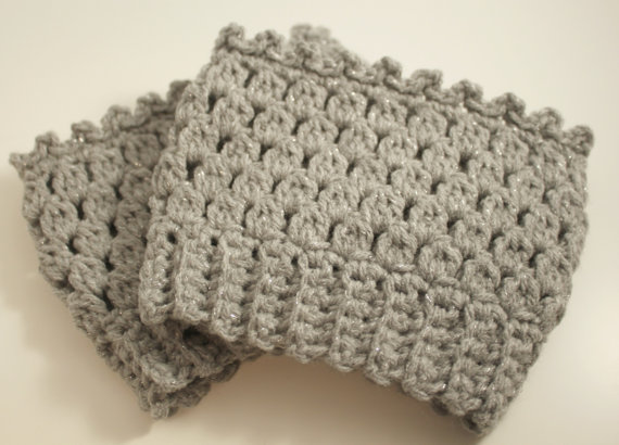 long crochet boot cuffs