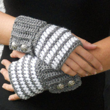 half finger gloves crochet patterns