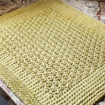 free tunisian crochet placemat patterns