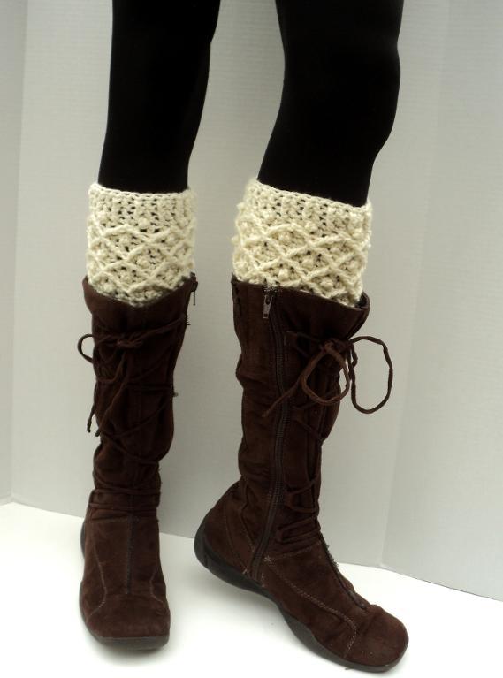Vintage Inspired Boot Cuffs Crochet Pattern