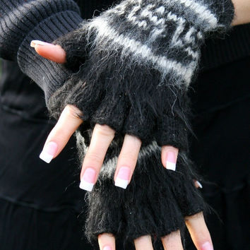 fingerless gloves crochet patterns free